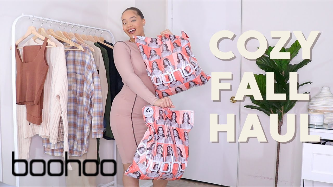 HUGE COZY FALL *NEW IN* BOOHOO TRY-ON HAUL