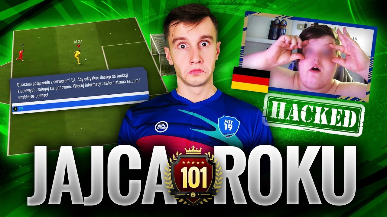 NIEMIECKI HAKER ZAATAKOWAŁ KANAŁ & SPEKTAKULARNY SAMOB&Oacute;J! JAJA ROKU! FIFA 19 FUT CHAMPIONS!