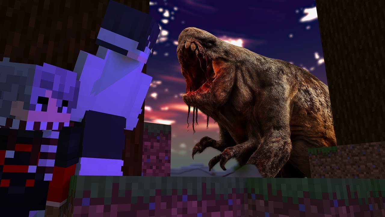 AKU DIBURU DISTORTUS REX DI MINECRAFT!