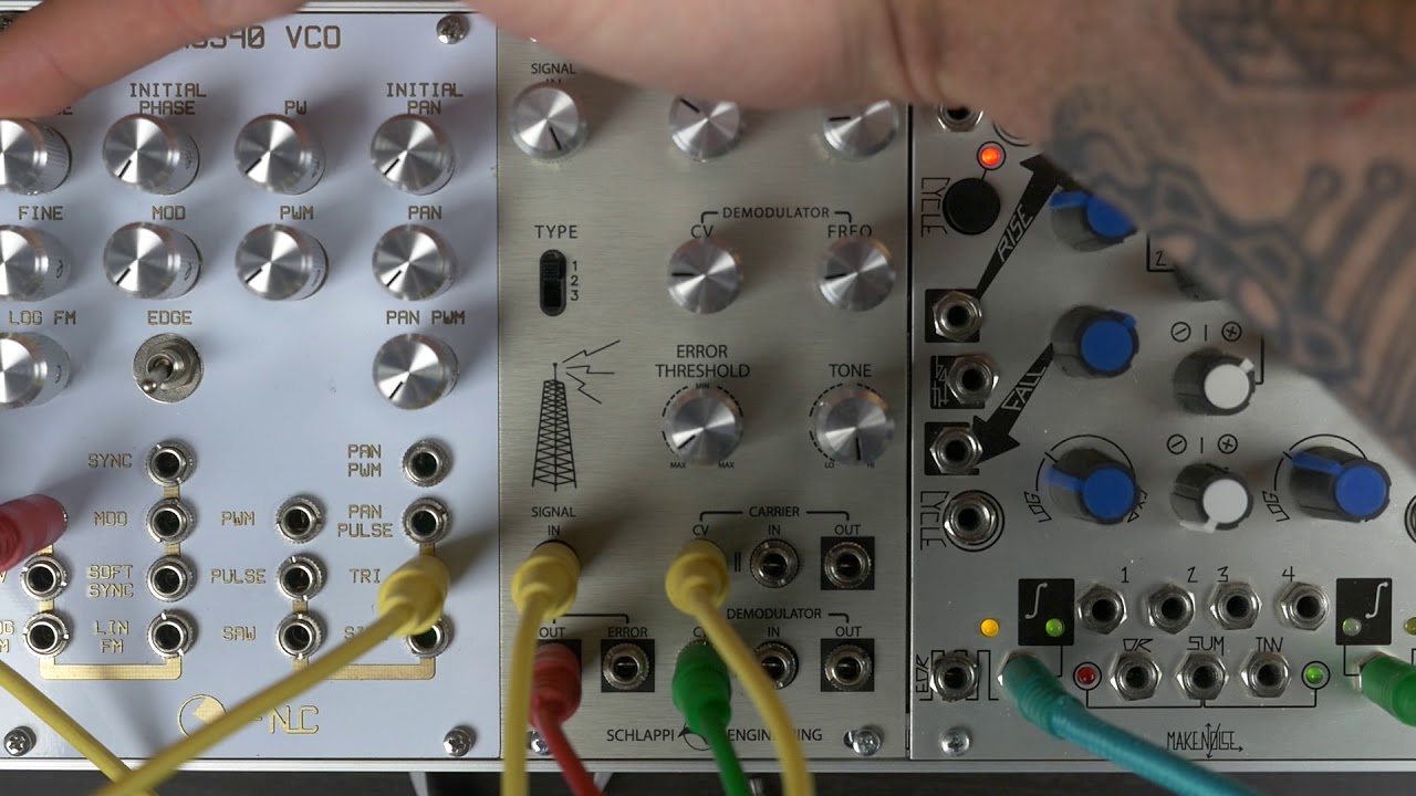 Interstellar Radio eurorack module demo