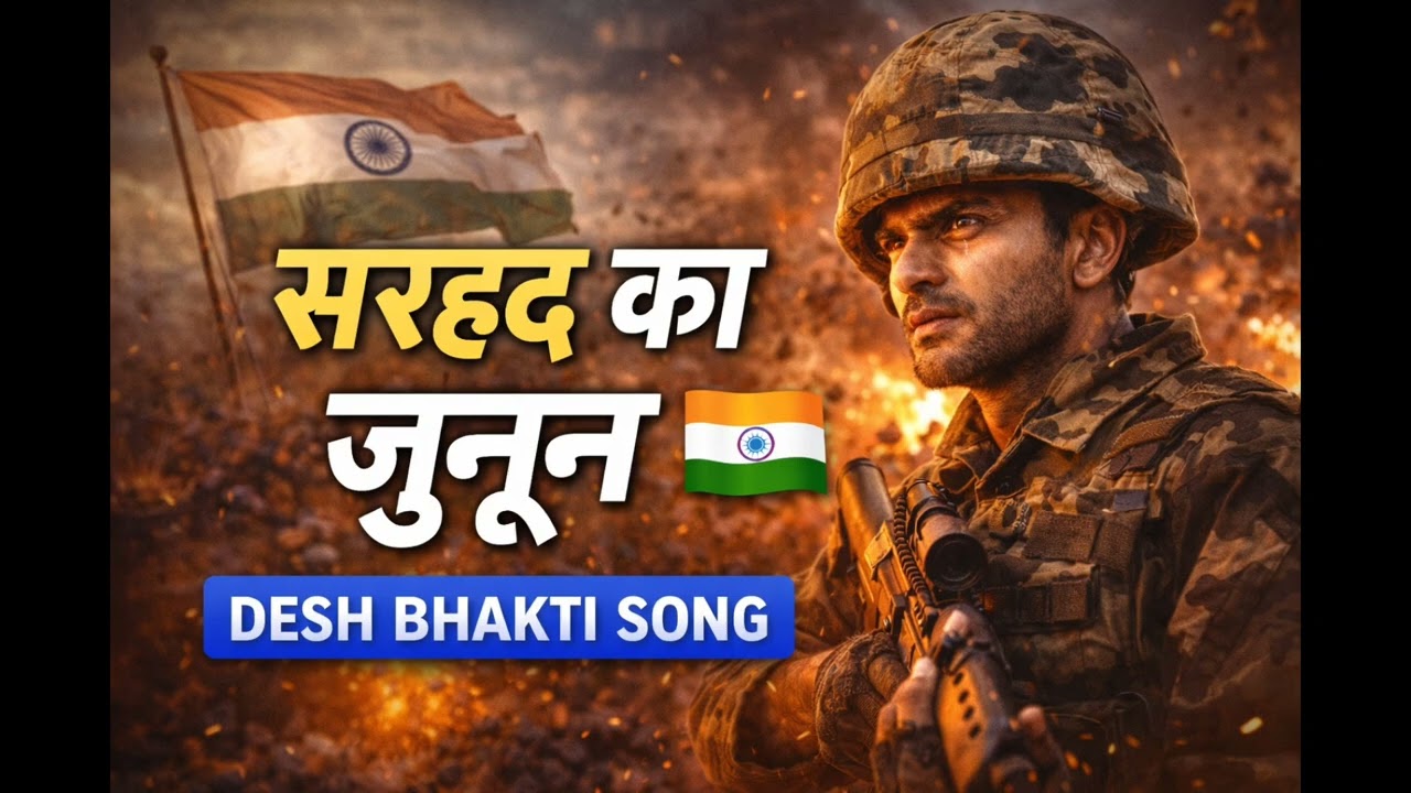 Sarhad Ka Junoon 🇮🇳🔥 | Powerful Desh Bhakti Song 2026 | Indian Army Tribute