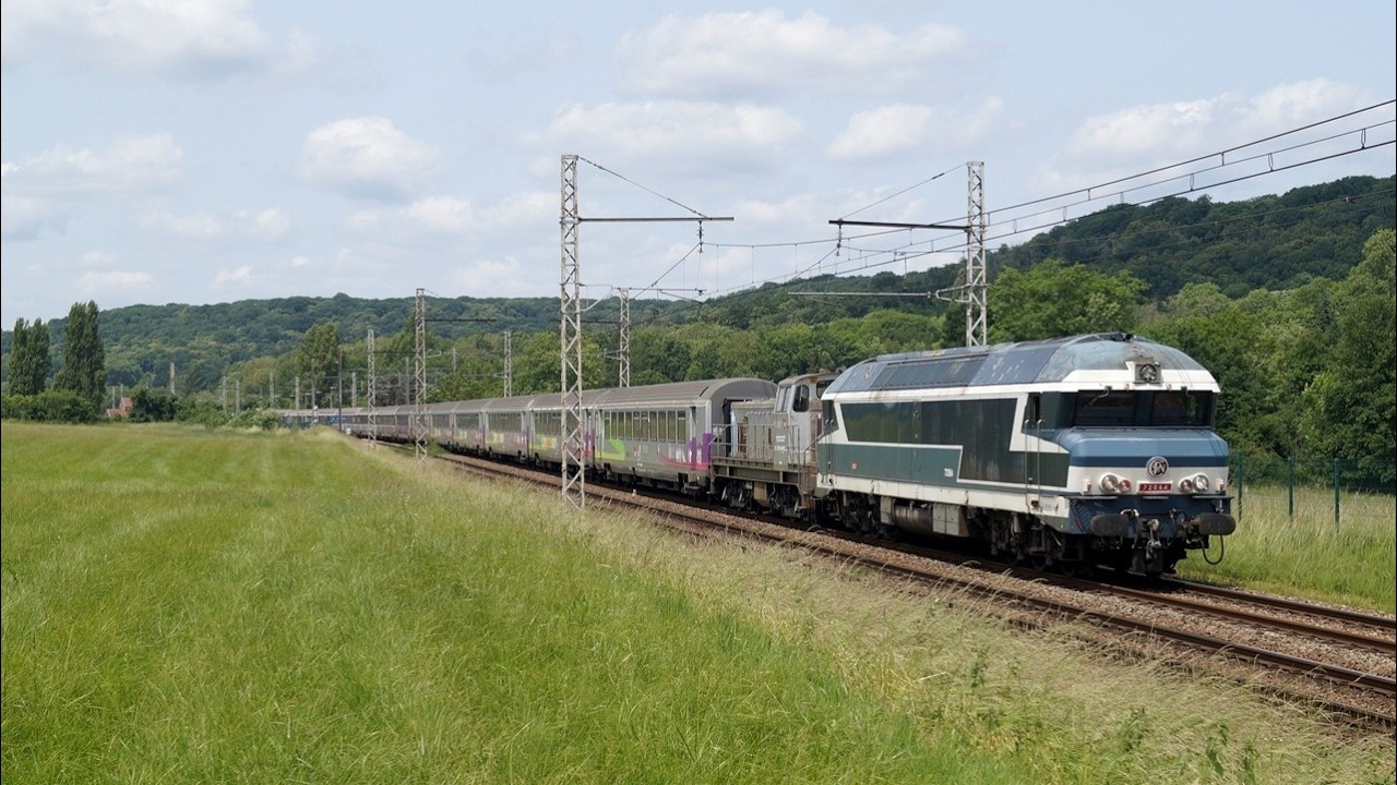 Des trains en Île-de-France - Été 2025