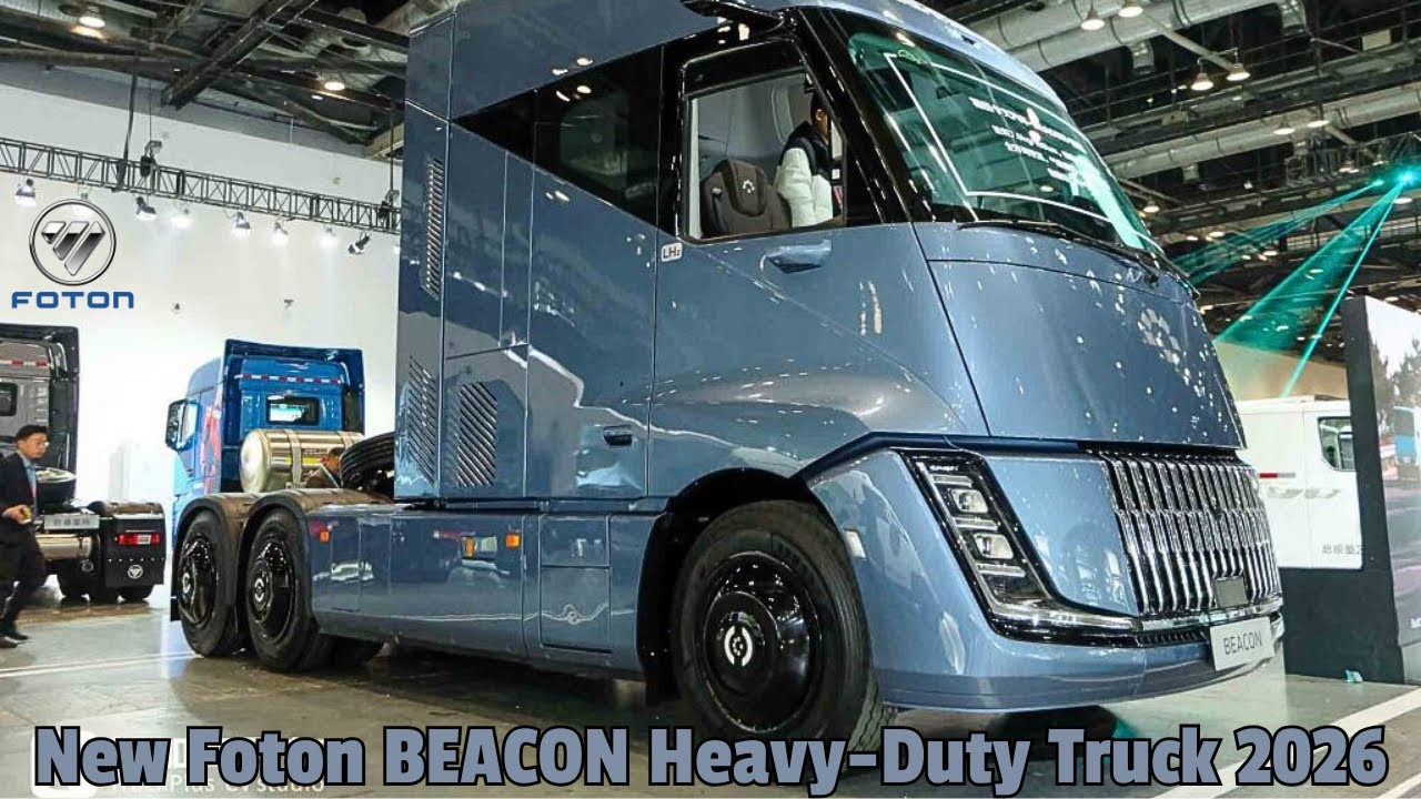 Как будут выглядеть большегрузные автомобили в будущем? Foton BEACON &mdash; большегрузный автомобиль 2...