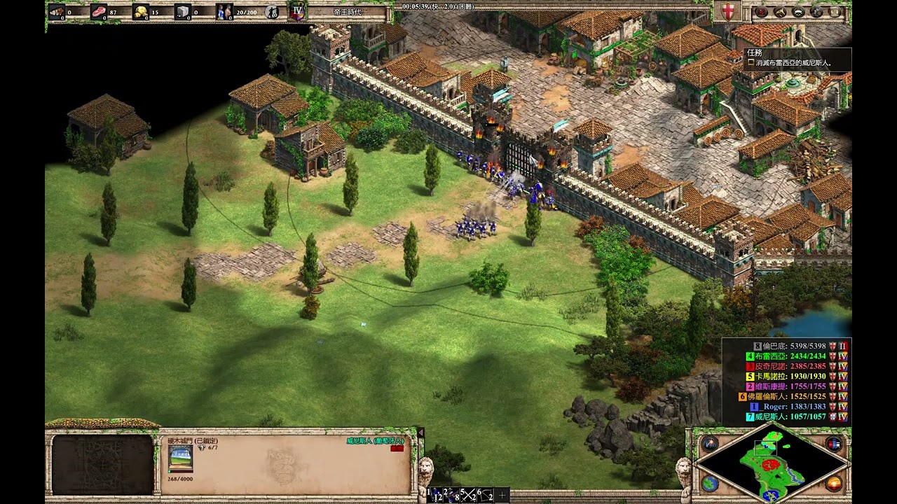 世紀帝國2決定版（AoE2:DE）官方戰役－斯福爾札1：傭兵與主人（困難）