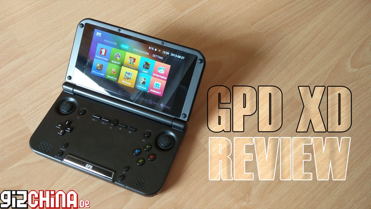 GPD XD Android Gaming Handheld Review Test English