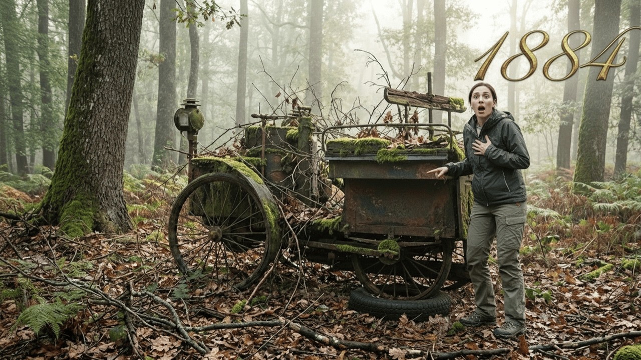 She Found The World’s First 1769 Steam Car Abandoned in the Jungle… What Happened Next Is Unbelievab