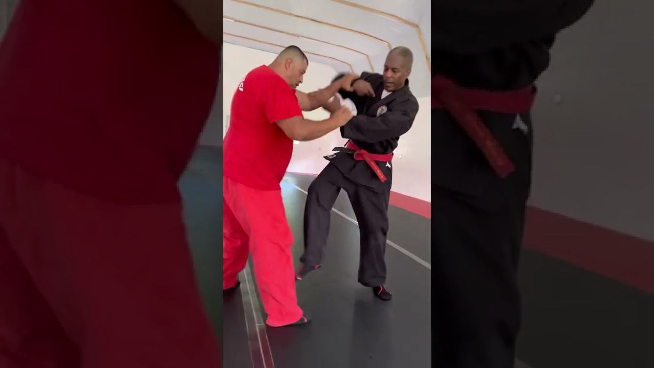 Soke Haisan Kaleak teaching limb destruction and the science in the attack