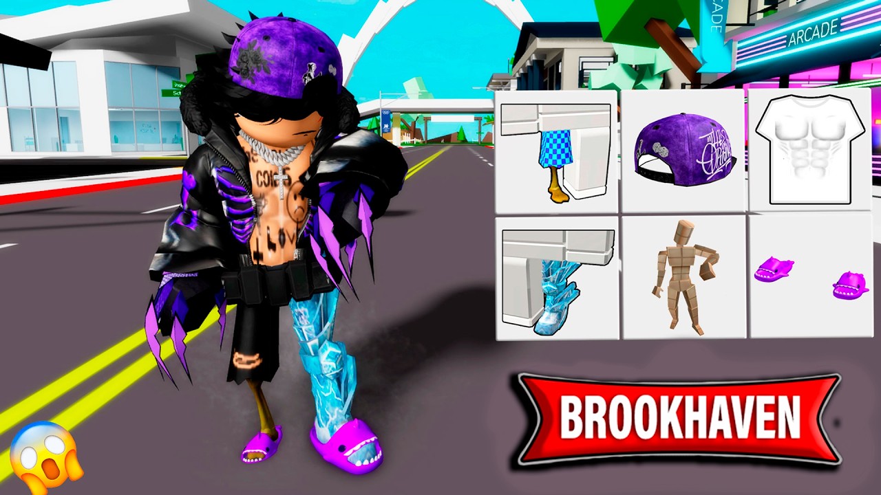 ¡COMO VESTIRSE DE PILCHERO en BROOKHAVEN + ARTÍCULOS 3D GRATIS