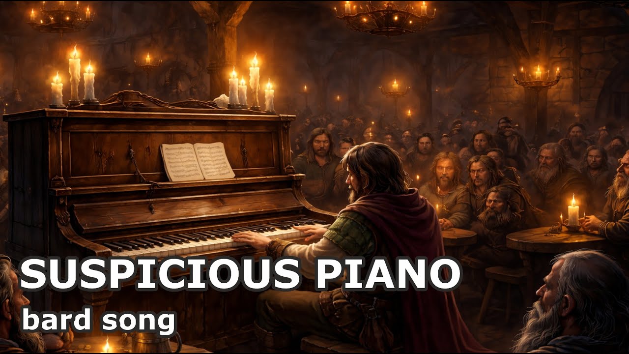 A Tavern Piano That Never Goes Out of Tune | Fantasy Bard Song