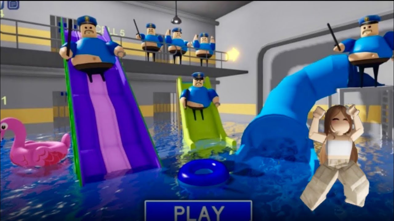 🌊 WATERPARK BARRY’S PRISON RUN! 🌊 | ROBLOX | 