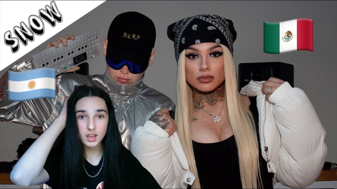 REACCIONO A BZRP SNOW THA PRODUCT *tremendo flow* | Sara Macías