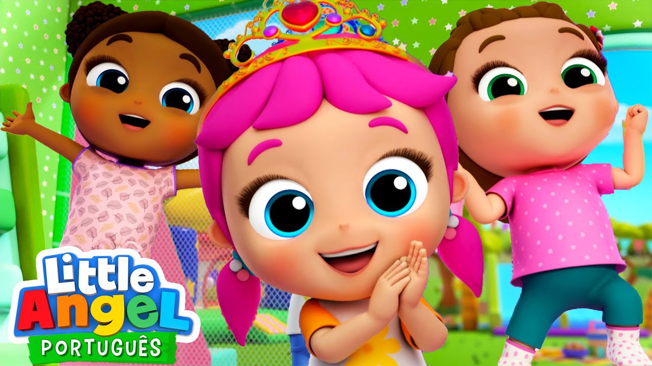 🦘 Pula Pula no Castelo Insufl&aacute;vel, Jill! 🦘 | Little Angel Brasil | M&uacute;sicas Infantis em Portugu&ecirc;s