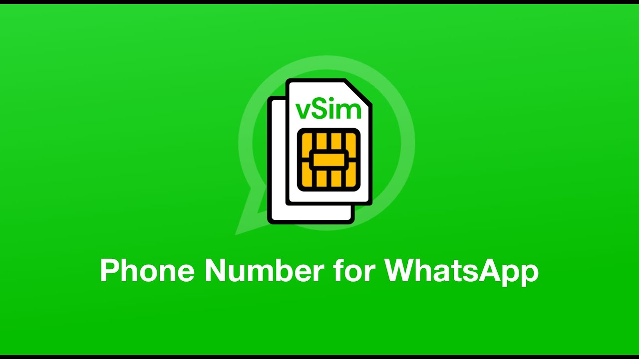 WhatsApp Virtual Number & Phone Number