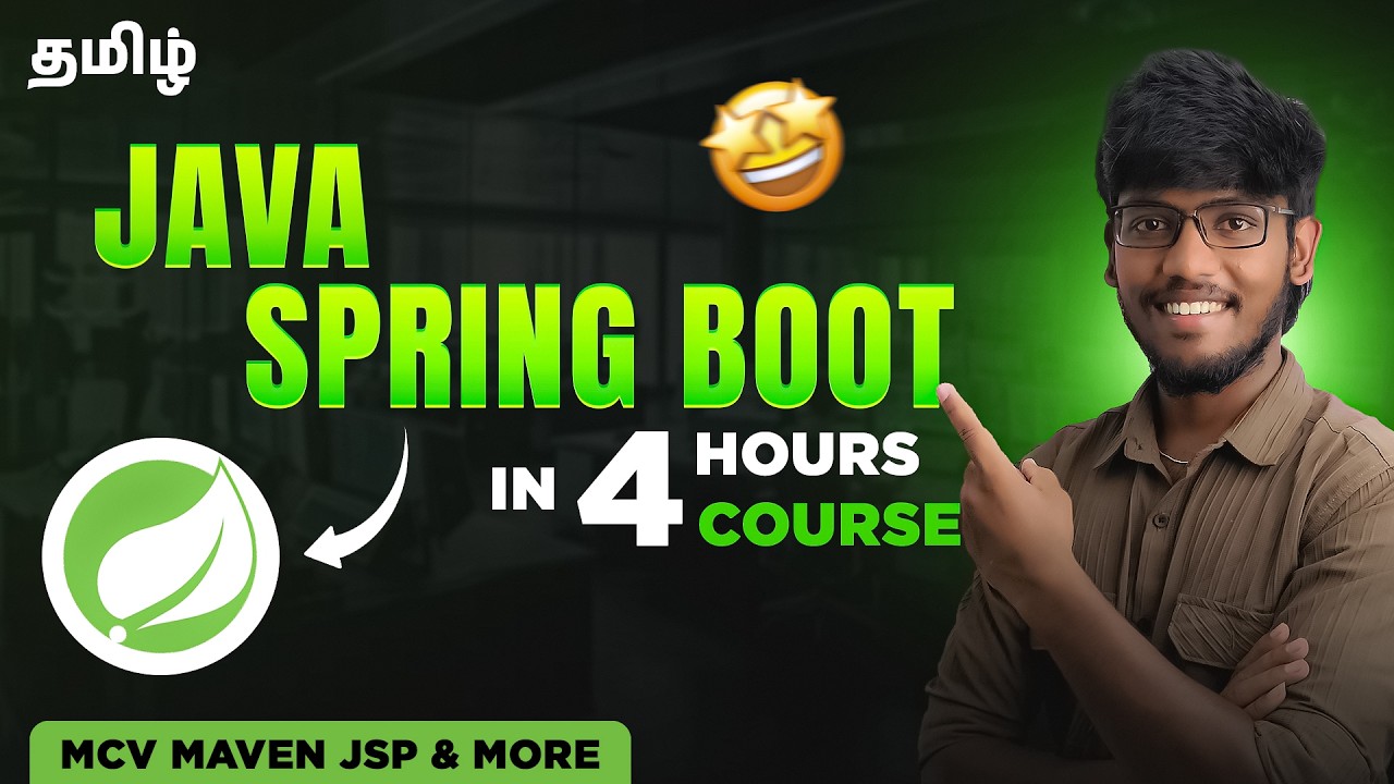 Java Spring Boot Tutorial | Java Spring Boot Full Course | Java Spring Boot Tutorial in Tamil