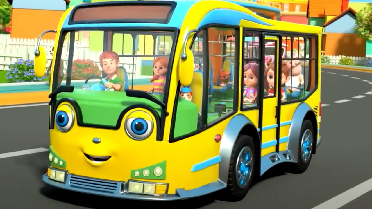 Wheels On The Bus : Fun Ride with Little Treehouse and Kids Rhyme