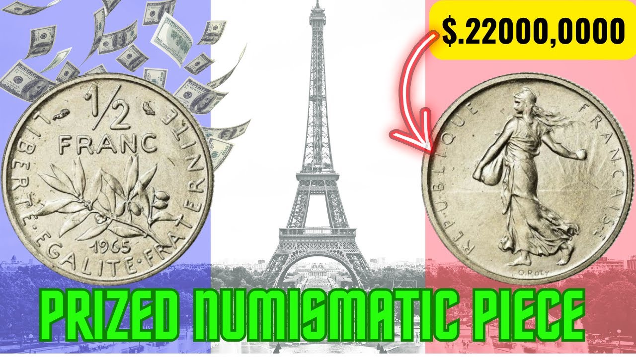 You Won't Believe How Expensive the 1/2 Franc Coin from France Can Be! Rare Coin Worth Money