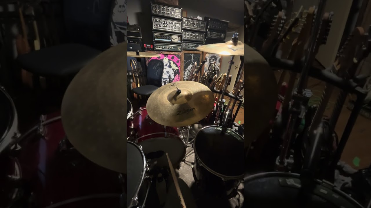 Zildjian Cymbal set up 2025