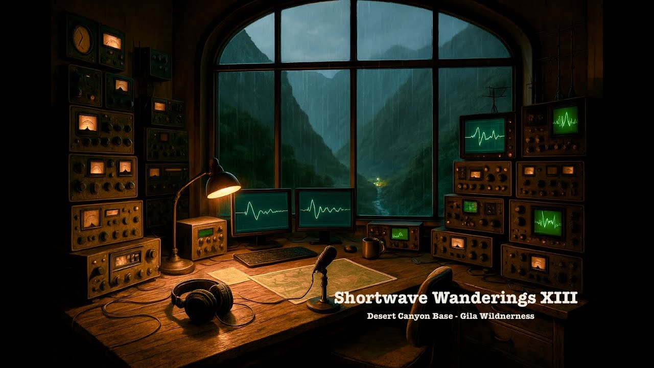 Shortwave Wanderings XIII   Desert Canyon Base   Gila Wilderness