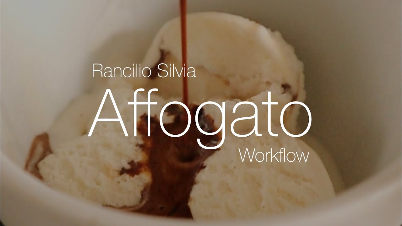 Not A Perfect Affogato Workflow | Rancilio Silvia V6 and Rancilio Rocky SD