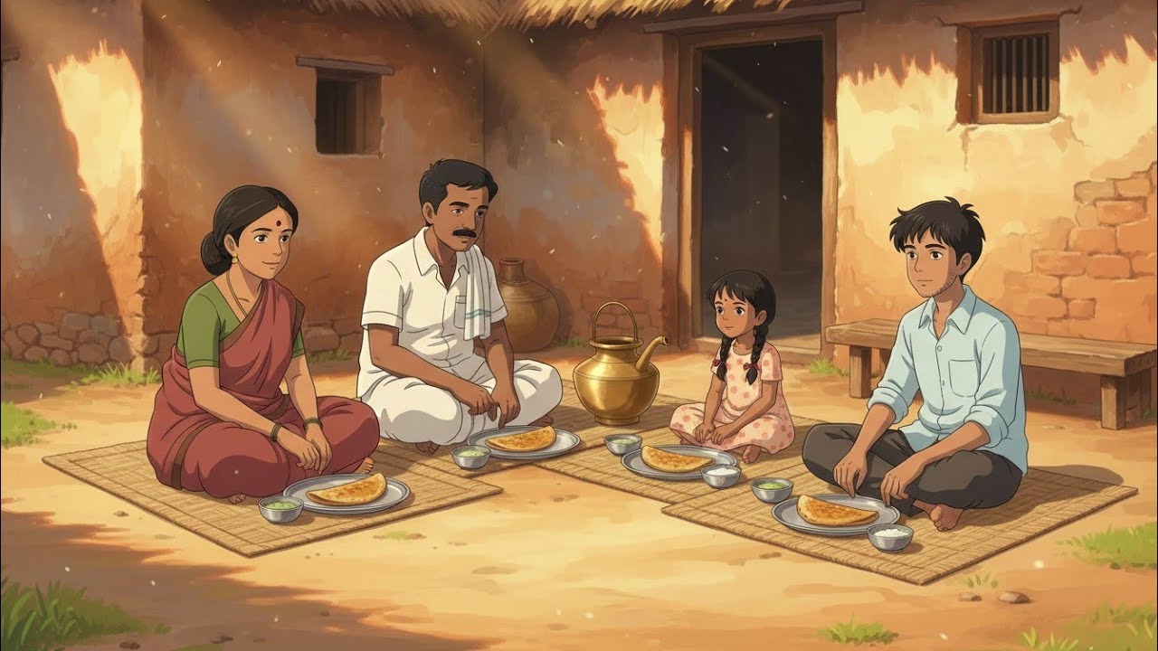 Peaceful Village Life | Ghibli Style Farming Animation 🌾