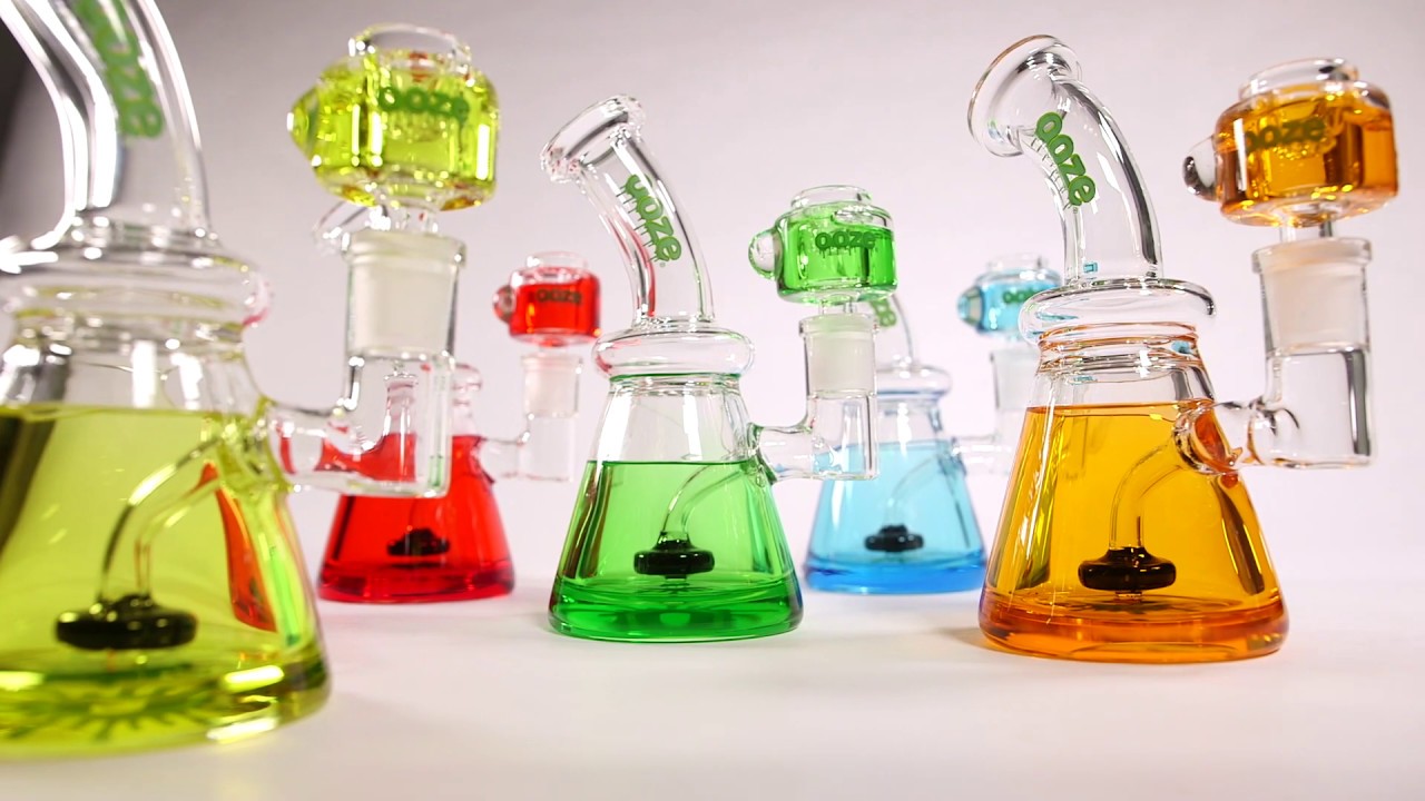 OOZE GLYCO GLYCERIN CHILLED GLASS WATER PIPE
