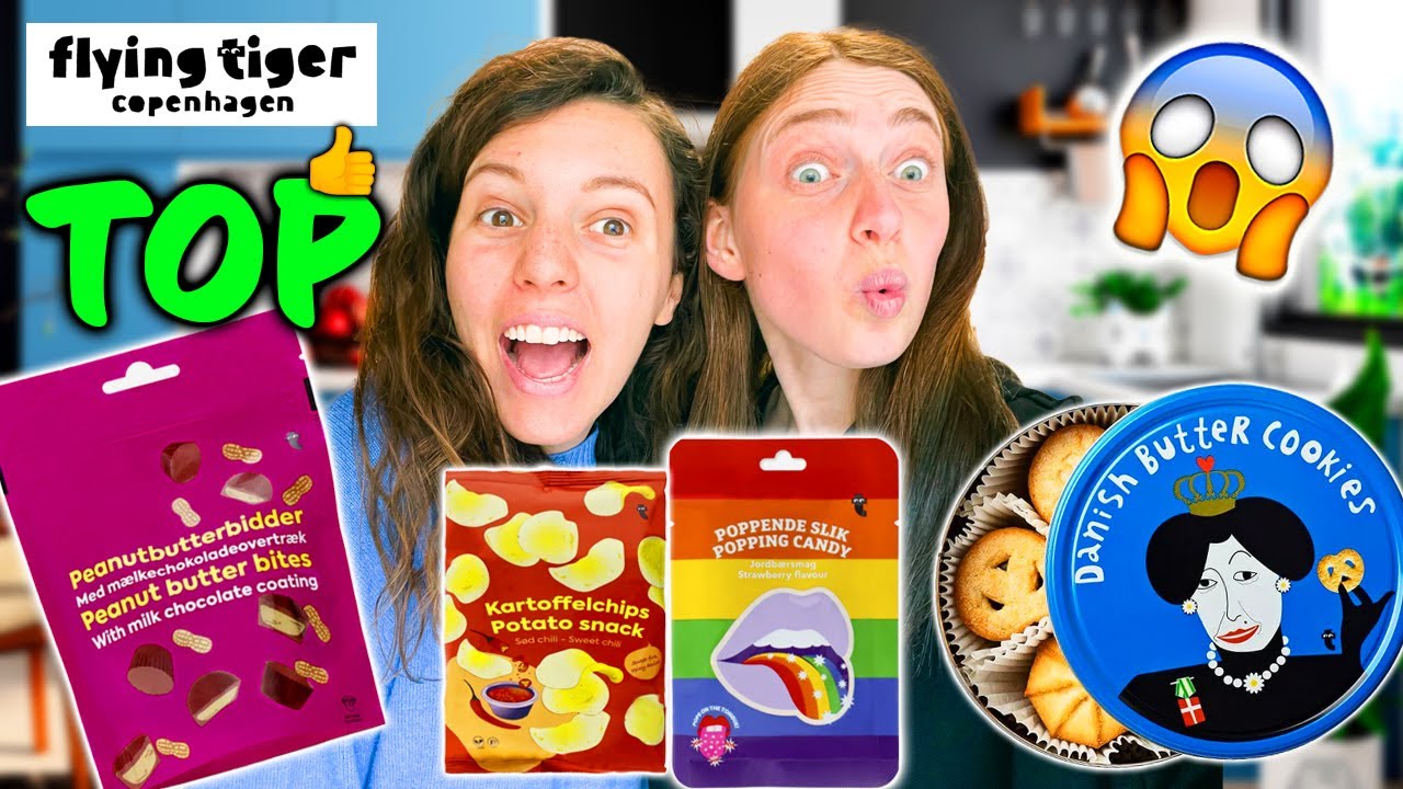 TESTIAMO TUTTI I CIBI che vendono DA TIGER 🍭