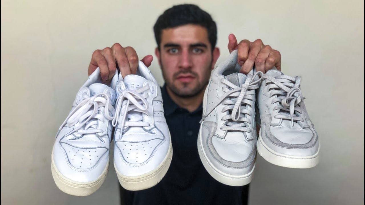 2 PARES únicos del 2020 que todos están Luciendo, Adidas Supercourt vs Adidas Rivalry Low🔥🔥!