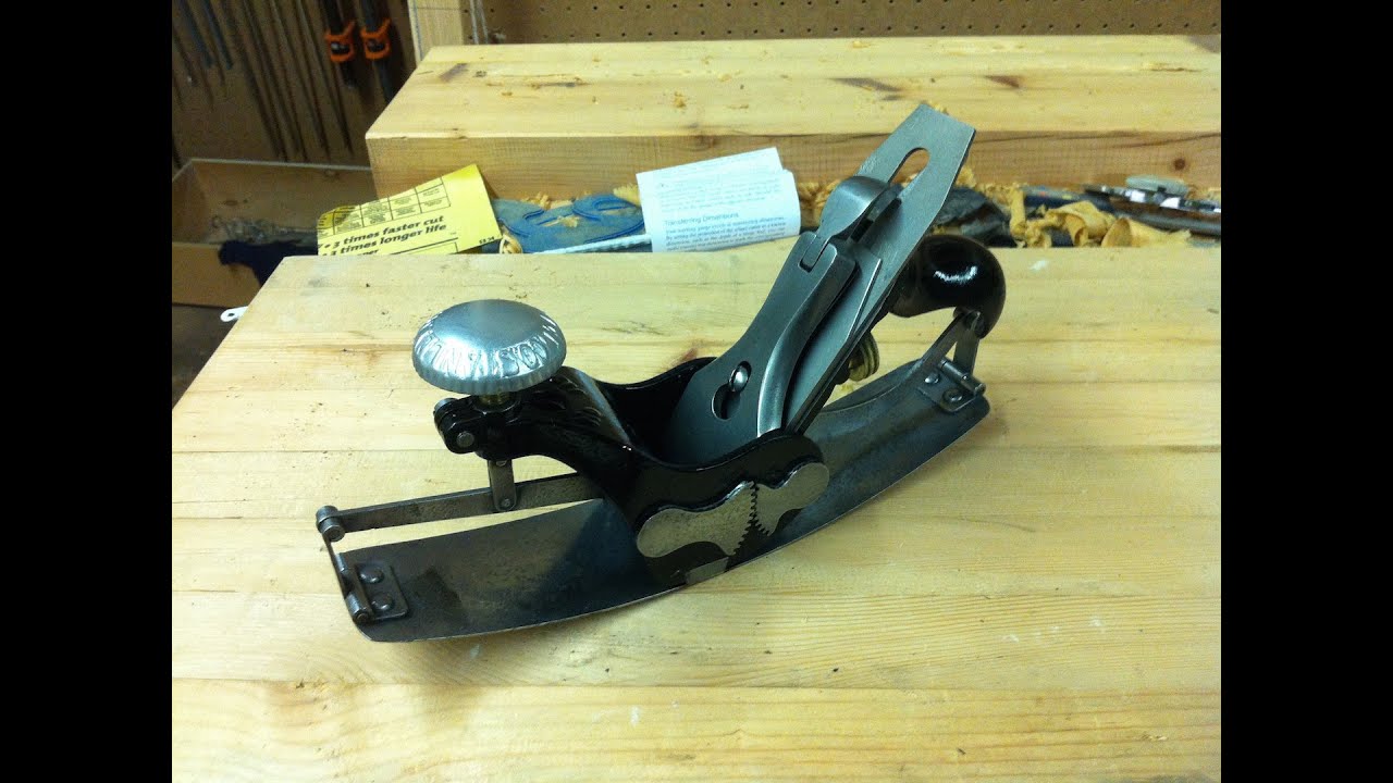 Using a Stanley #113 Compass Plane - #1
