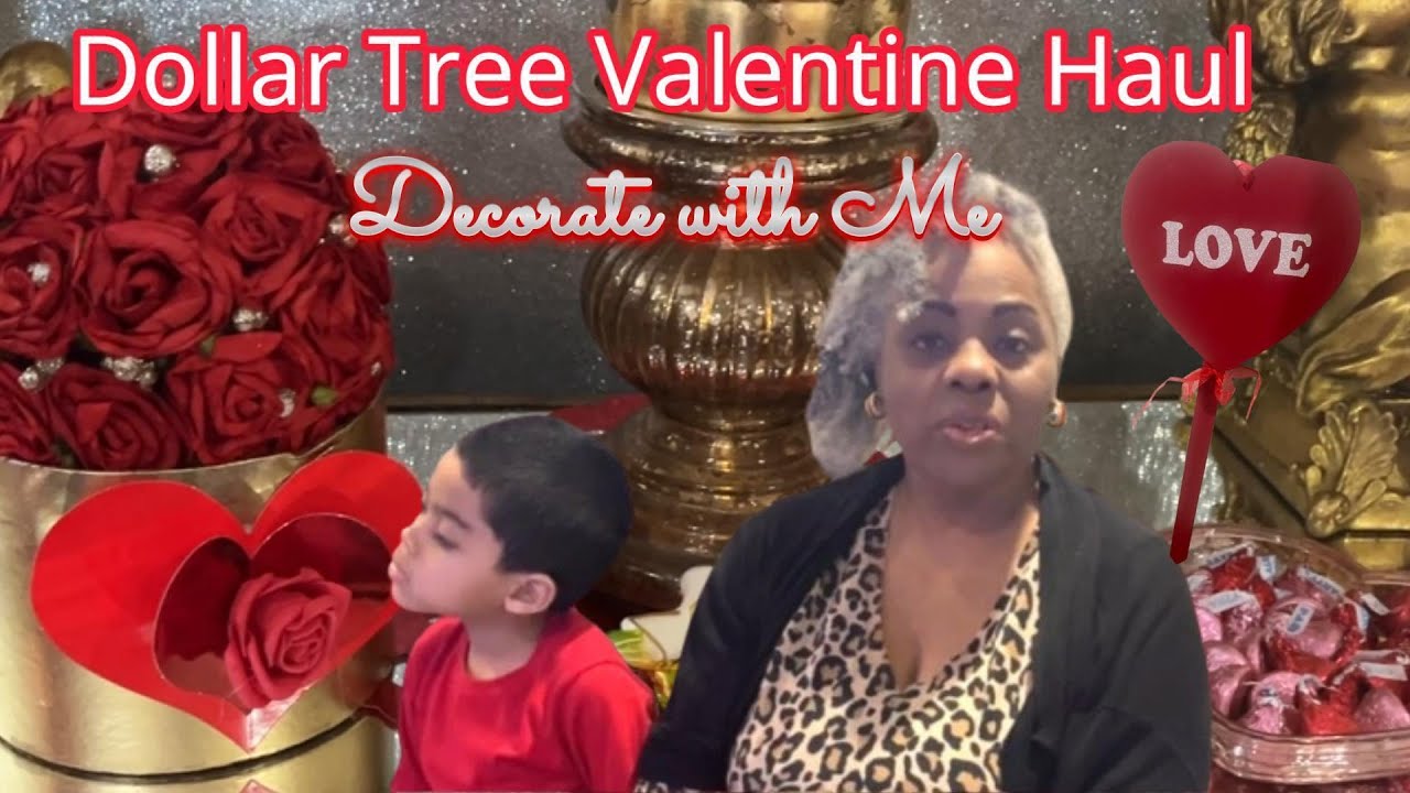 Dollar Tree Valentine Haul and Decorate with Me, 2026