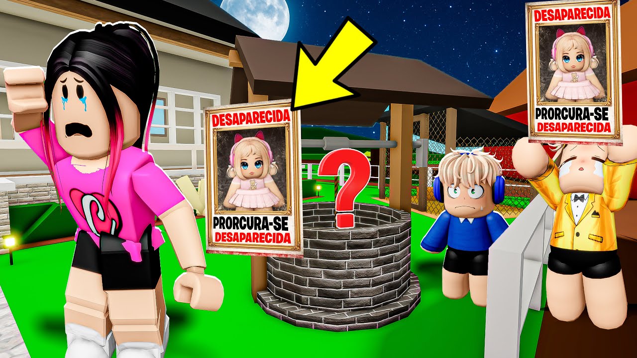 A BEBÊ ROSINHA CAIU NO POÇO DO BROOKHAVEN DURANTE NOSSA FESTA! *O Pior Aconteceu*
