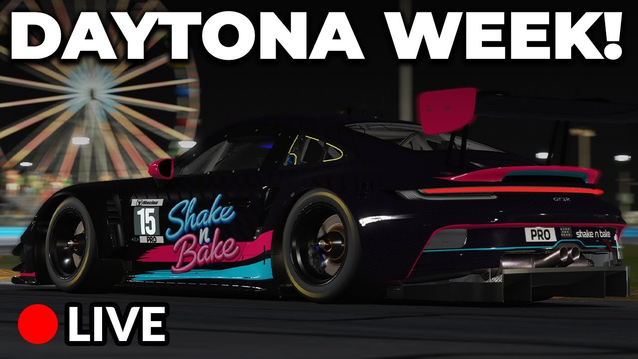 🔴 LIVE - Daytona 24 Week! | iRacing Porsche GT3