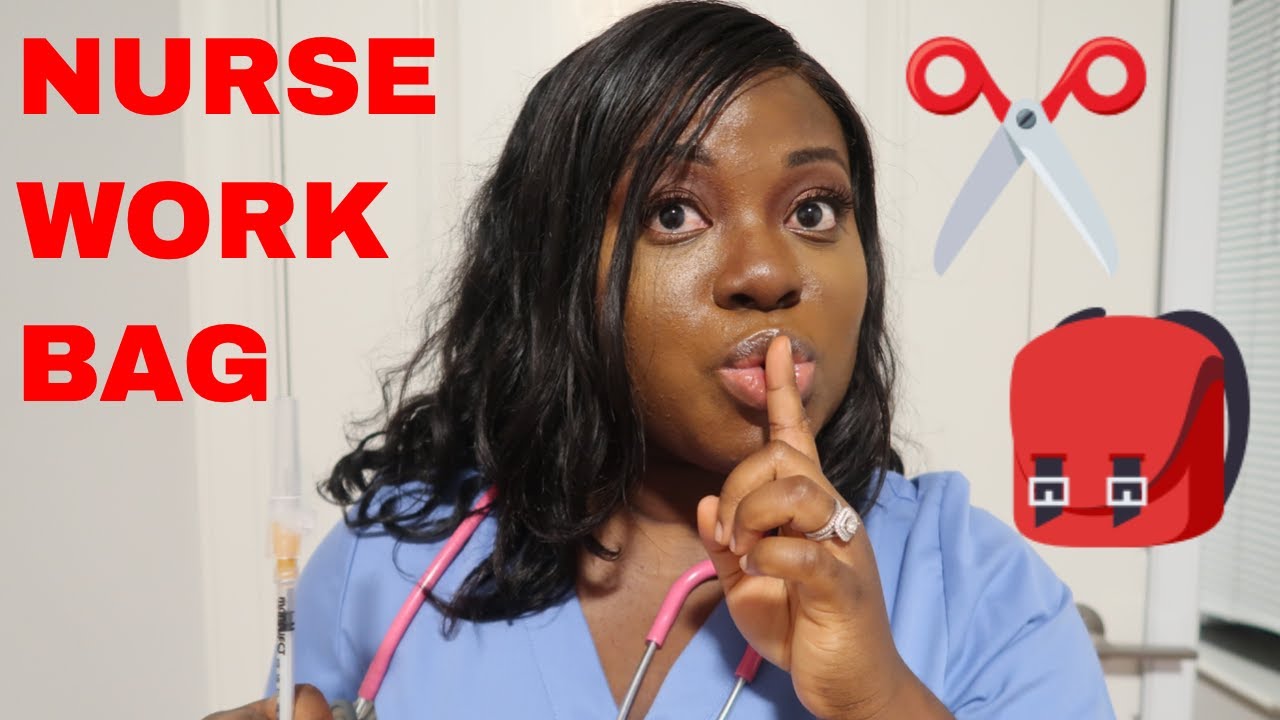 WHAT'S IN MY WORK BAG? | ICU NURSE