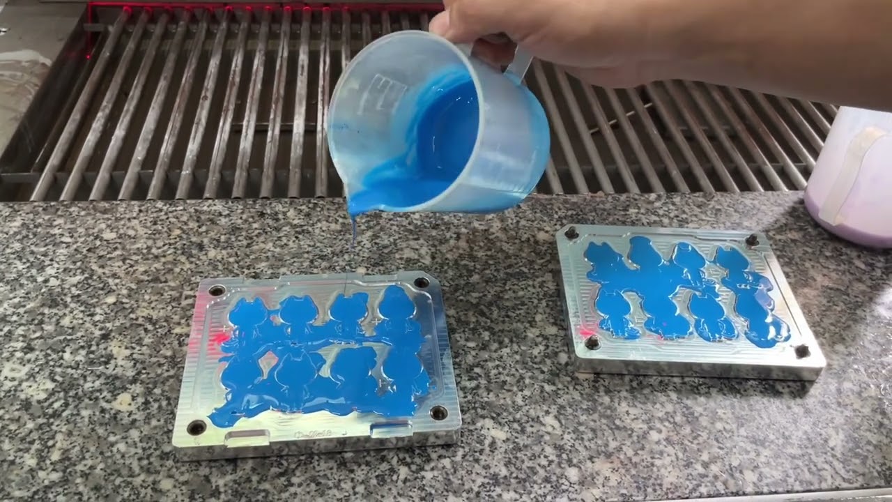 3D pvc keychain/3D rubber toy making machine