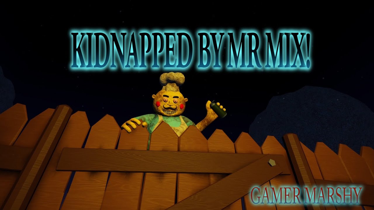 😱🎮 Kidnapped by Mr Mix in Roblox! | Playing with My Little Brother 😱