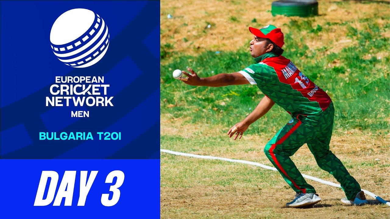 🔴 ECN Bulgaria T20I, 2025 | Day 3 | 12 Jul 2025 | T20 International Live European Cricket