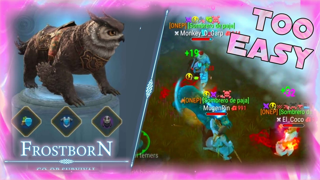 PANIC 🚨 Max Rune Druid Domination 🐻‍❄🔥 1v4, 1v3 (Frostborn PvP)
