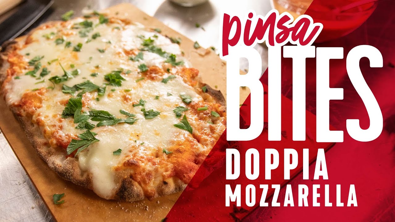 Pinsa Bites: Doppia Mozzarella