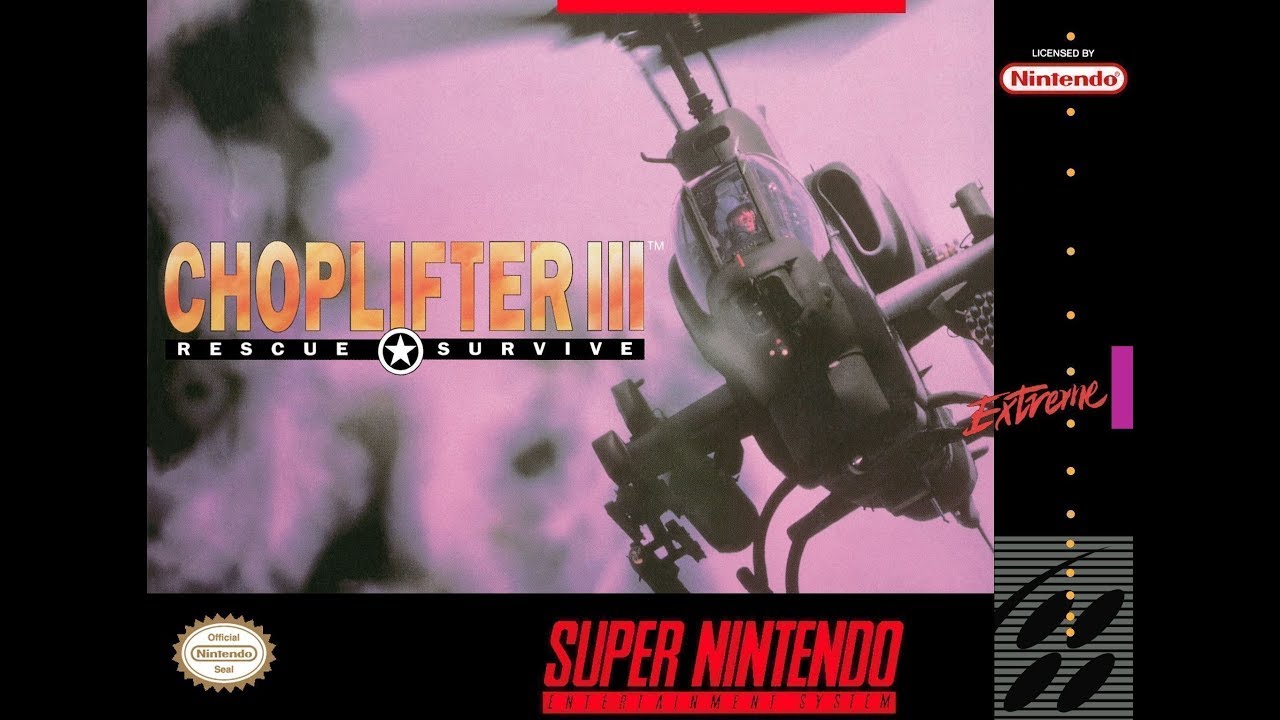 Choplifter III. SNES. Walkthrough