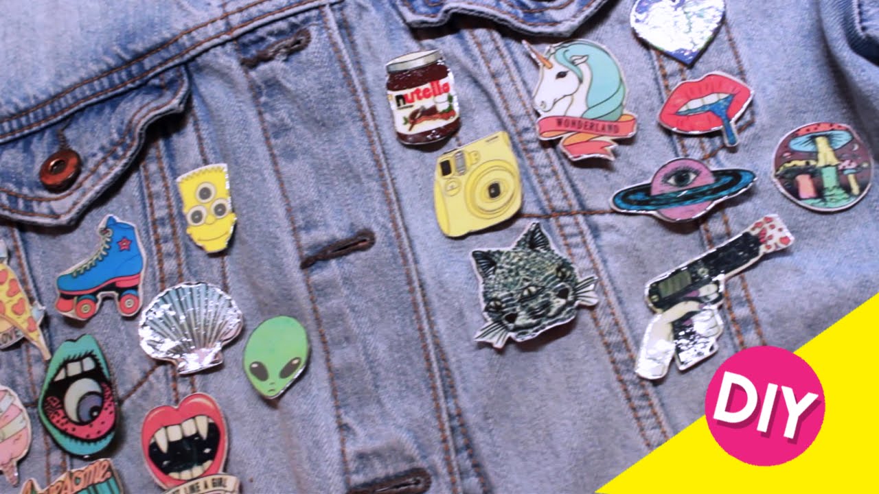 DIY PIN PARA CASACO JEANS (DIY PATCHES)