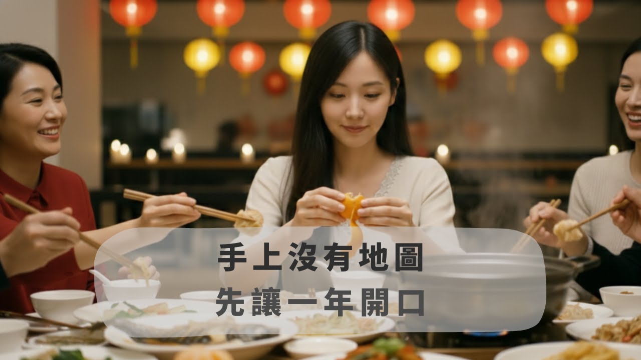 手上沒有地圖｜先讓一年開口