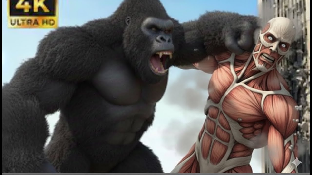 Colossal Titan VS King Kong | Who Wins This Epic Battle?