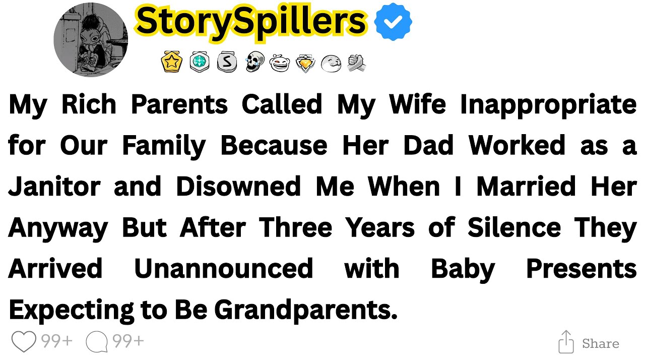 My Rich Parents Called My Wife Inappropriate for Our Family Because Her Dad Worked as a Janitor...