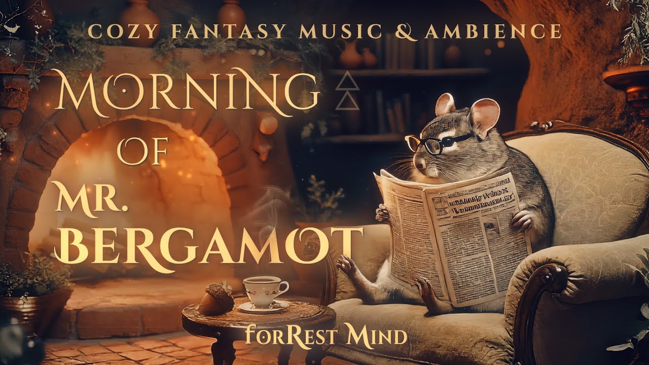 Chinchilla Morning with Acorn Coffee & News &bull; Cozy Fall Ambience & Soft Music for Calm Reading 6h