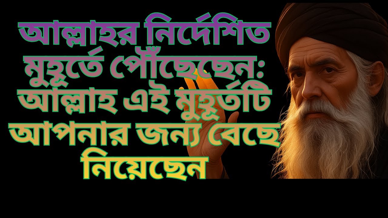 আল্লাহর নির্দেশিত মুহূর্তে পৌঁছেছেন: আল্লাহ এই মুহূর্তটি আপনার জন্য বেছে নিয়েছেন! #lighttoparadise