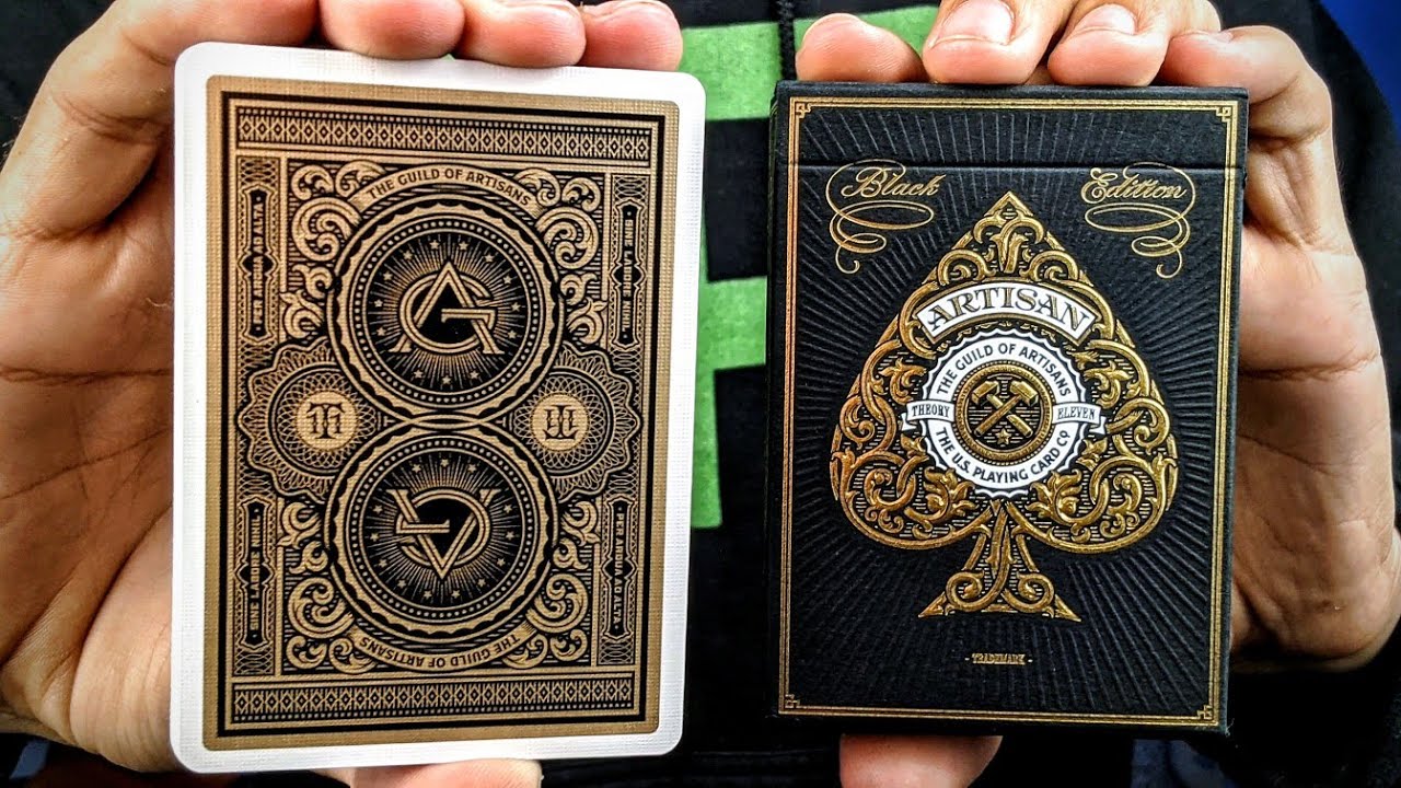 Black Artisan Playing Cards Deck Review!