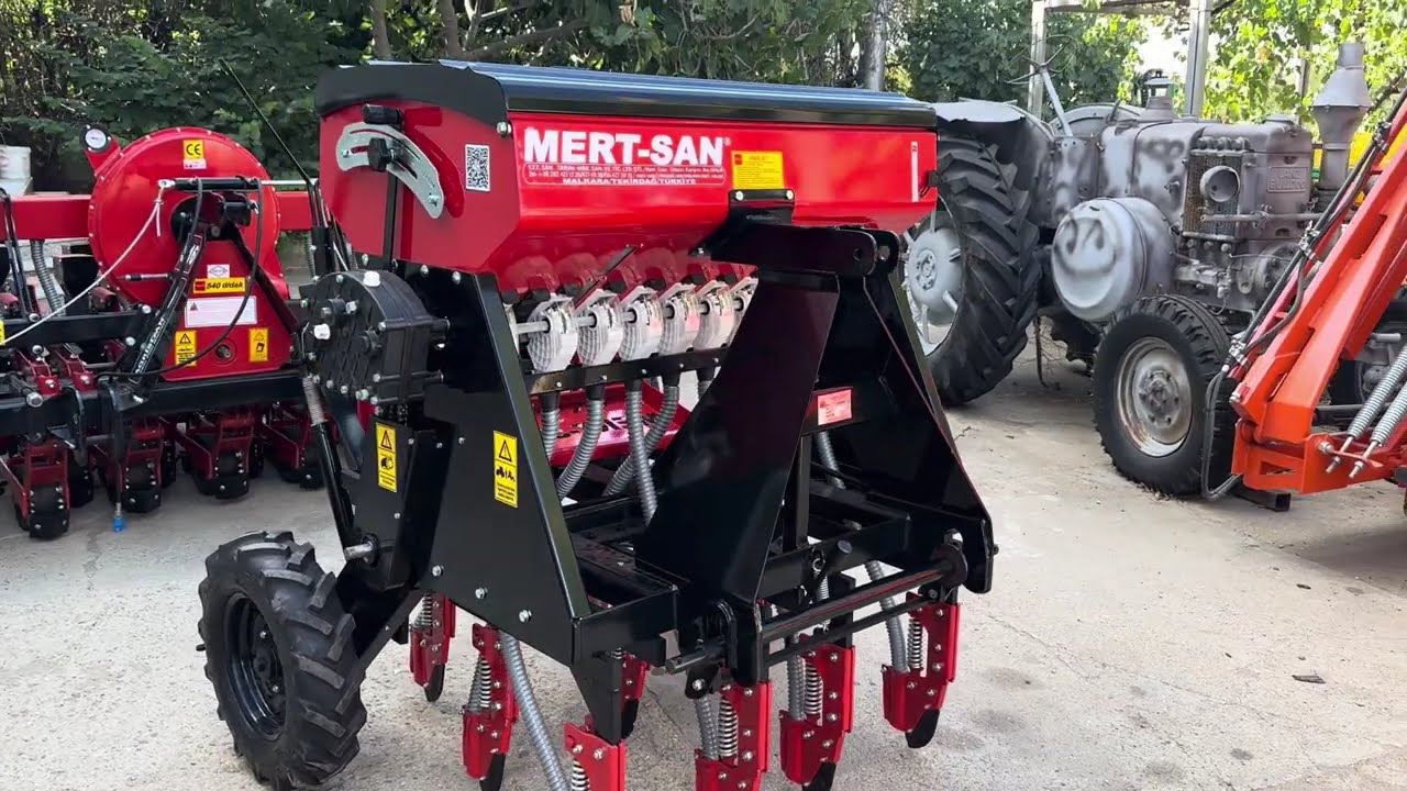 9 ayak 3 sıralı buğday, arpa,yonca,kanola vb hububat ekim makinesi
