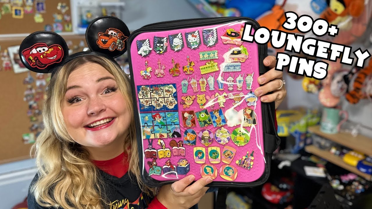 We Bought A 300+ Loungefly Disney Pin Collection