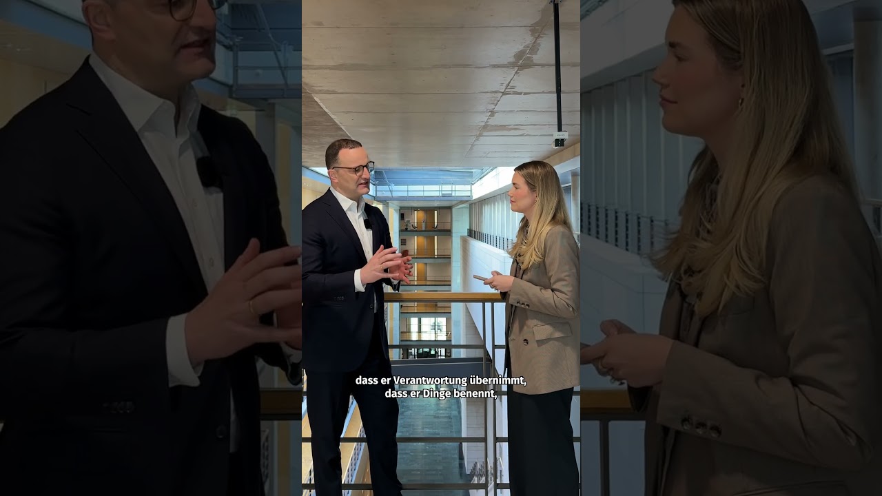 Jens Spahn im Interview: Macht Merz als Kanzler einen guten Job?