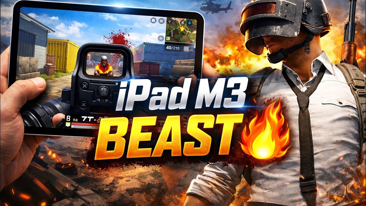 iPad Air M3 + 4 Finger Gyro 🔥 | Pro Level Rush”26