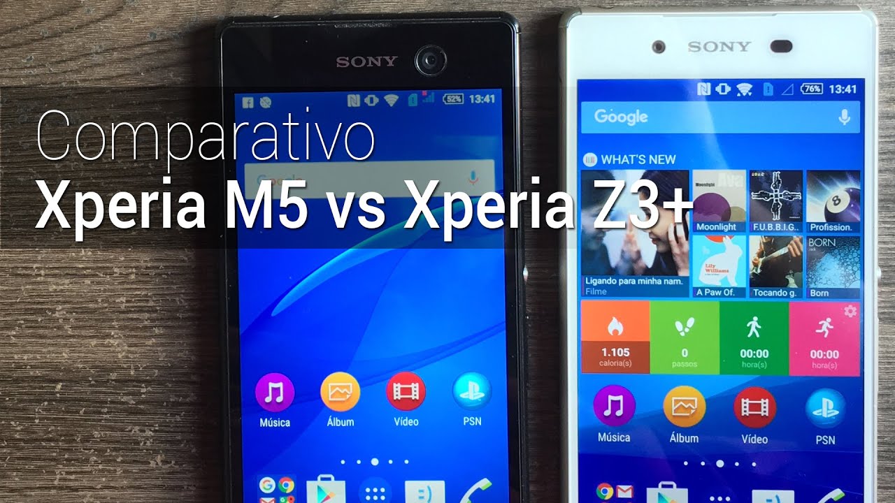Comparativo: Xperia M5 vs Xperia Z3+ | Tudocelular.com